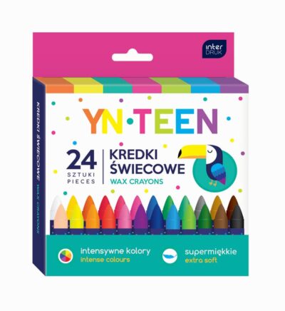interdruk kredki świecowe 24 kolory