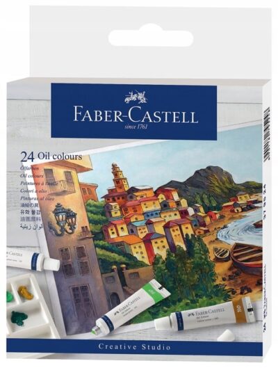 Farby olejne Faber-Castell 24 szt. x 9 ml