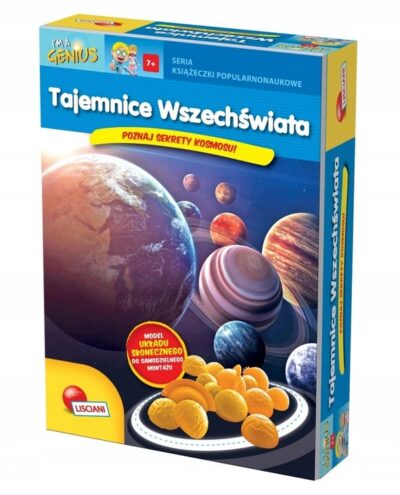Lisciani, książeczka, Im a Genius, Tajemnice wszechświata