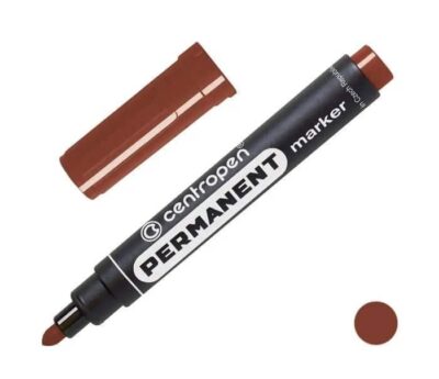 Marker pisak permanentny BRĄZOWY 8566 Centropen