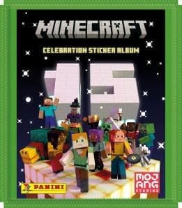 MINECRAFT CELEBRATION saszetka z naklejkami