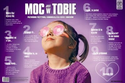 MOC JEST W TOBIE PODKŁAD NA BIURKO Z AFIRMACJAMI: 55X36,5 YOUNG