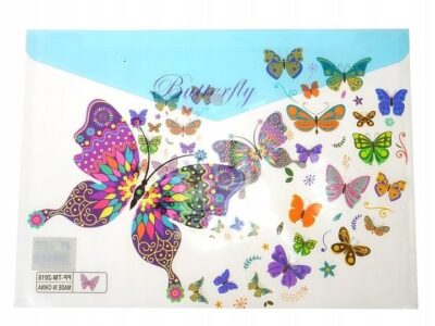 Teczka A4 plastikowa MIX