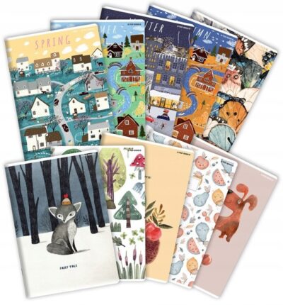 Zeszyt Top 2000 Megamix A5 32 Kartka, Linia Z Marginesem