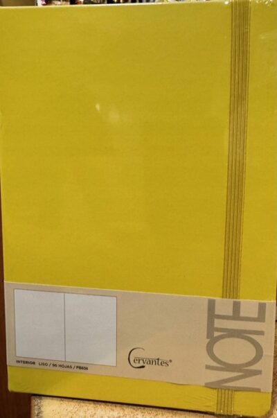 Notes Notatnik 96 Kartek A5 Żółty Gładki