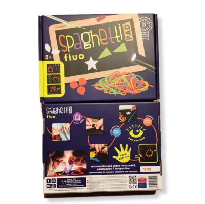 SPAGHETTI FLUO do ćwiczenia pisania świeci w ciemności
