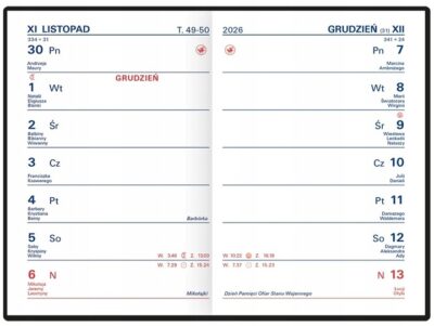 wkład do kalendarzyka TIK na 2026 rok